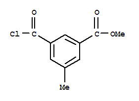 Benzoic acid,3-(chlorocarbonyl)-5-methyl-,methyl ester (9ci)Structure,388072-64-8Structure Benzoic acid,3-(chlorocarbonyl)-5-methyl-,methyl ester (9ci) Structure,388072-64-8Structure