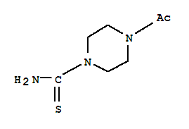1-Piperazinecarbothioamide,4-acetyl-(9ci)Structure,388118-53-4Structure 1-Piperazinecarbothioamide,4-acetyl-(9ci) Structure,388118-53-4Structure