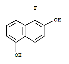 1,6-Naphthalenediol ,5-fluoro-Structure,388622-50-2Structure 1,6-Naphthalenediol ,5-fluoro- Structure,388622-50-2Structure