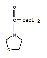Oxazolidine, 3-(dichloroacetyl)-(9ci)Structure,39086-41-4Structure Oxazolidine, 3-(dichloroacetyl)-(9ci) Structure,39086-41-4Structure