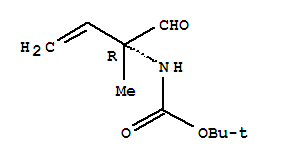 [(1R)-1-甲?；?1-甲基-2-丙烯基]-氨基甲酸 1,1-二甲基乙酯結(jié)構(gòu)式_391678-32-3結(jié)構(gòu)式