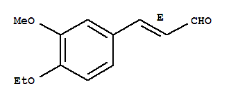 (2E)-3-(4-ethoxy-3-methoxyphenyl)acrylaldehydeStructure,391895-46-8Structure (2E)-3-(4-ethoxy-3-methoxyphenyl)acrylaldehyde Structure,391895-46-8Structure