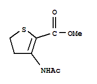 2-Thiophenecarboxylicacid,3-(acetylamino)-4,5-dihydro-,methylester(9ci)Structure,392242-85-2Structure 2-Thiophenecarboxylicacid,3-(acetylamino)-4,5-dihydro-,methylester(9ci) Structure,392242-85-2Structure