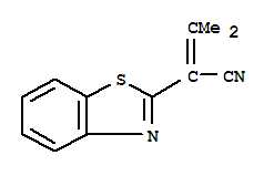 2-Benzothiazoleacetonitrile,alpha-(1-methylethylidene)-(9ci)Structure,392724-16-2Structure 2-Benzothiazoleacetonitrile,alpha-(1-methylethylidene)-(9ci) Structure,392724-16-2Structure