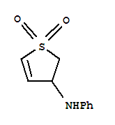 N-(1,1-dioxido-2,3-dihydrothien-3-yl)-n-phenylamineStructure,39565-69-0Structure N-(1,1-dioxido-2,3-dihydrothien-3-yl)-n-phenylamine Structure,39565-69-0Structure