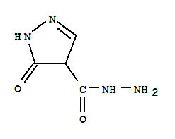 1H-pyrazole-4-carboxylic acid,4,5-dihydro-5-oxo-,hydrazide (9ci)Structure,395662-74-5Structure 1H-pyrazole-4-carboxylic acid,4,5-dihydro-5-oxo-,hydrazide (9ci) Structure,395662-74-5Structure