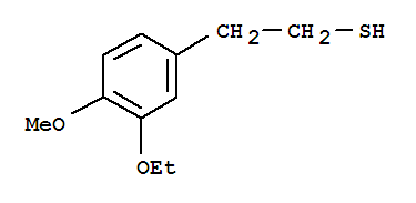 Benzeneethanethiol ,3-ethoxy-4-methoxy-(9ci)Structure,396088-09-8Structure Benzeneethanethiol ,3-ethoxy-4-methoxy-(9ci) Structure,396088-09-8Structure