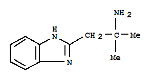 (9ci)-alpha,alpha-二甲基-1H-苯并咪唑-2-乙胺結(jié)構(gòu)式_39650-66-3結(jié)構(gòu)式