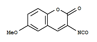 (9ci)-3-異氰酰基-6-甲氧基-2H-1-苯并吡喃-2-酮結(jié)構(gòu)式_397876-62-9結(jié)構(gòu)式