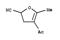 2-Furancarbonitrile, 4-acetyl-2,3-dihydro-5-methyl-(9ci)Structure,39822-46-3Structure 2-Furancarbonitrile, 4-acetyl-2,3-dihydro-5-methyl-(9ci) Structure,39822-46-3Structure