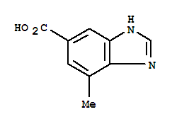 1H-benzimidazole-5-carboxylicacid,7-methyl-(9ci) Structure,398452-96-5Structure