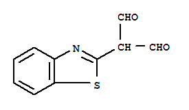 Propanedial, 2-benzothiazolyl-(9ci)Structure,40070-83-5Structure Propanedial, 2-benzothiazolyl-(9ci) Structure,40070-83-5Structure