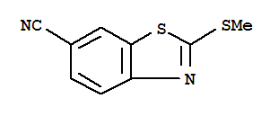 6-Benzothiazolecarbonitrile,2-(methylthio)-(9ci)Structure,401567-19-9Structure 6-Benzothiazolecarbonitrile,2-(methylthio)-(9ci) Structure,401567-19-9Structure