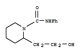 1-Piperidinecarboxamide,2-(2-hydroxyethyl)-n-phenyl-(9ci)Structure,401586-58-1Structure 1-Piperidinecarboxamide,2-(2-hydroxyethyl)-n-phenyl-(9ci) Structure,401586-58-1Structure