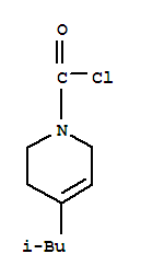 1(2H)-pyridinecarbonyl chloride, 3,6-dihydro-4-(2-methylpropyl)-(9ci)Structure,40240-45-7Structure 1(2H)-pyridinecarbonyl chloride, 3,6-dihydro-4-(2-methylpropyl)-(9ci) Structure,40240-45-7Structure