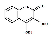 (9ci)-4-乙氧基-2-氧代-2H-1-苯并吡喃-3-羧醛結(jié)構(gòu)式_402561-55-1結(jié)構(gòu)式
