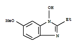 (9ci)-2-乙基-1-羥基-6-甲氧基-1H-苯并咪唑結(jié)構(gòu)式_402571-67-9結(jié)構(gòu)式