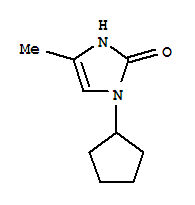 (9ci)-1-環(huán)戊基-1,3-二氫-4-甲基-2H-咪唑-2-酮結(jié)構(gòu)式_403655-90-3結(jié)構(gòu)式
