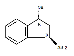 (1r,3r)-rel-(9ci)-3-氨基-2,3-二氫-1H-茚-1-醇結(jié)構(gòu)式_403671-97-6結(jié)構(gòu)式