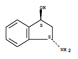 (1s,3s)-(9ci)-3-氨基-2,3-二氫-1H-茚-1-醇結(jié)構(gòu)式_403671-98-7結(jié)構(gòu)式