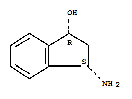 (1r,3s)-(9ci)-3-氨基-2,3-二氫-1H-茚-1-醇結(jié)構(gòu)式_403672-06-0結(jié)構(gòu)式
