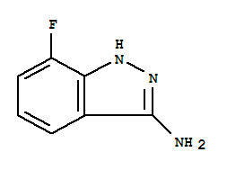 (9ci)-7-氟-1H-吲唑-3-胺結(jié)構(gòu)式_404827-60-7結(jié)構(gòu)式