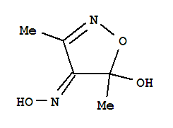 4(5H)-isoxazolone, 5-hydroxy-3,5-dimethyl-, oxime (9ci)Structure,404911-11-1Structure 4(5H)-isoxazolone, 5-hydroxy-3,5-dimethyl-, oxime (9ci) Structure,404911-11-1Structure
