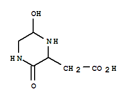 2-Piperazineaceticacid,6-hydroxy-3-oxo-(9ci)Structure,405214-38-2Structure 2-Piperazineaceticacid,6-hydroxy-3-oxo-(9ci) Structure,405214-38-2Structure