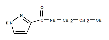 (9ci)-n-(2-羥基乙基)-1H-吡唑-3-羧酰胺結(jié)構(gòu)式_405278-69-5結(jié)構(gòu)式