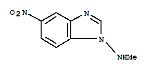 1H-benzimidazol-1-amine,n-methyl-5-nitro-(9ci)Structure,40533-94-6Structure 1H-benzimidazol-1-amine,n-methyl-5-nitro-(9ci) Structure,40533-94-6Structure