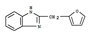 (9ci)-2-(2-呋喃甲基)-1H-苯并咪唑結(jié)構(gòu)式_40608-92-2結(jié)構(gòu)式