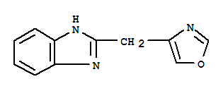 (9ci)-2-(4-噁唑甲基)-1H-苯并咪唑結(jié)構(gòu)式_40609-31-2結(jié)構(gòu)式