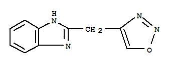 (9ci)-2-(1,2,3-噁二唑-4-甲基)-1H-苯并咪唑結構式_40609-34-5結構式
