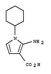 (9ci)-2-氨基-1-環(huán)己基-1H-吡咯-3-羧酸結(jié)構(gòu)式_409108-86-7結(jié)構(gòu)式