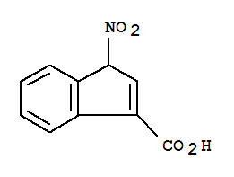 1H-indene-3-carboxylicacid,1-nitro-(9ci) Structure,409110-79-8Structure