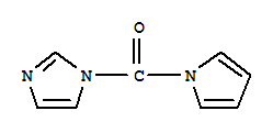 (9ci)-1-(1H-咪唑-1-基羰基)-1H-吡咯結(jié)構(gòu)式_409315-17-9結(jié)構(gòu)式