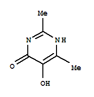 4(1H)-pyrimidinone, 5-hydroxy-2,6-dimethyl-(9ci)Structure,412003-94-2Structure 4(1H)-pyrimidinone, 5-hydroxy-2,6-dimethyl-(9ci) Structure,412003-94-2Structure