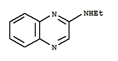 N-乙基-2-喹噁啉胺結構式_41213-10-9結構式