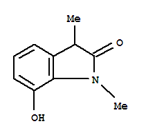 (9ci)-1,3-二氫-7-羥基-1,3-二甲基-2H-吲哚-2-酮結(jié)構(gòu)式_412283-83-1結(jié)構(gòu)式