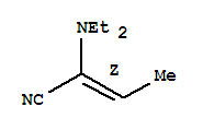 2-Butenenitrile,2-(diethylamino)-,(2z)-(9ci)Structure,412907-39-2Structure 2-Butenenitrile,2-(diethylamino)-,(2z)-(9ci) Structure,412907-39-2Structure