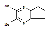 5H-cyclopentapyrazine,4a,6,7,7a-tetrahydro-2,3-dimethyl-(9ci)Structure,41330-26-1Structure 5H-cyclopentapyrazine,4a,6,7,7a-tetrahydro-2,3-dimethyl-(9ci) Structure,41330-26-1Structure