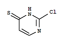 4(1H)-pyrimidinethione, 2-chloro-(9ci)Structure,41393-86-6Structure 4(1H)-pyrimidinethione, 2-chloro-(9ci) Structure,41393-86-6Structure