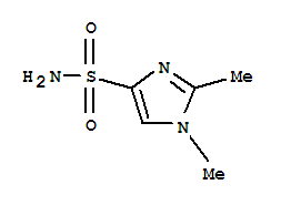 (9ci)-1,2-二甲基-1H-咪唑-4-磺酰胺結(jié)構(gòu)式_415913-06-3結(jié)構(gòu)式