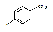 對(duì)氟甲苯-D3結(jié)構(gòu)式_4202-91-9結(jié)構(gòu)式