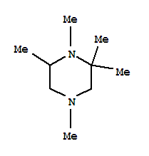 Piperazine, 1,2,2,4,6-pentamethyl-(7ci,8ci)Structure,4204-14-2Structure Piperazine, 1,2,2,4,6-pentamethyl-(7ci,8ci) Structure,4204-14-2Structure