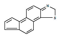 2H-環(huán)戊并[5,6]萘并[2,1-d]噻唑(9ci)結(jié)構(gòu)式_42256-87-1結(jié)構(gòu)式