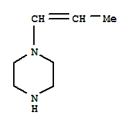 Piperazine, 1-(1-propenyl)-(9ci)Structure,42299-64-9Structure Piperazine, 1-(1-propenyl)-(9ci) Structure,42299-64-9Structure
