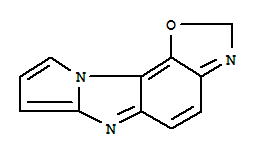 2H-吡咯并[1,2:1,2]咪唑并[4,5-g]苯并噁唑(9ci)結(jié)構(gòu)式_42394-92-3結(jié)構(gòu)式