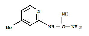 Guanidine, (4-methyl-2-pyridinyl)-(9ci)Structure,425376-97-2Structure Guanidine, (4-methyl-2-pyridinyl)-(9ci) Structure,425376-97-2Structure