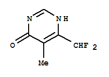 4(1H)-pyrimidinone, 6-(difluoromethyl)-5-methyl-(9ci)Structure,425394-85-0Structure 4(1H)-pyrimidinone, 6-(difluoromethyl)-5-methyl-(9ci) Structure,425394-85-0Structure